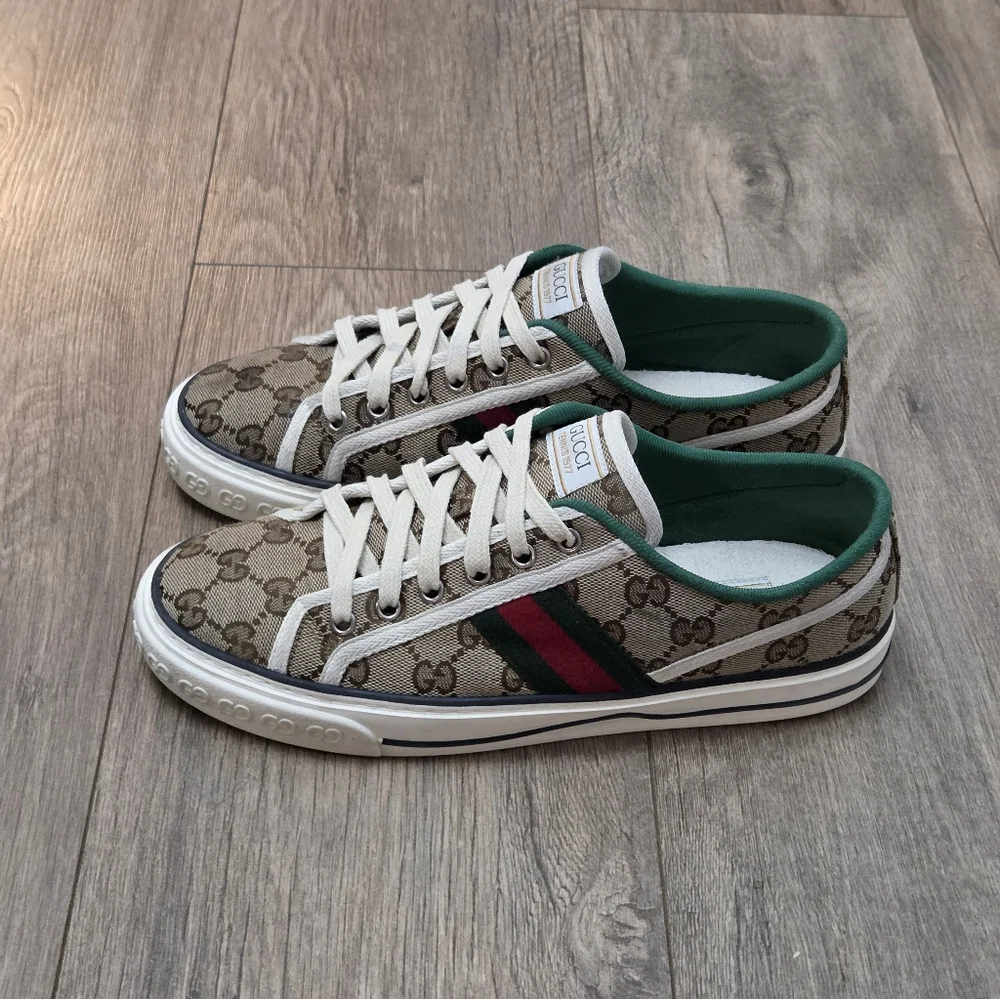 Gucci 1977 Low-Top Sneakers — Womens Size EU 39.5 / US 9.5 (Read Description) - Picture 4 of 15
